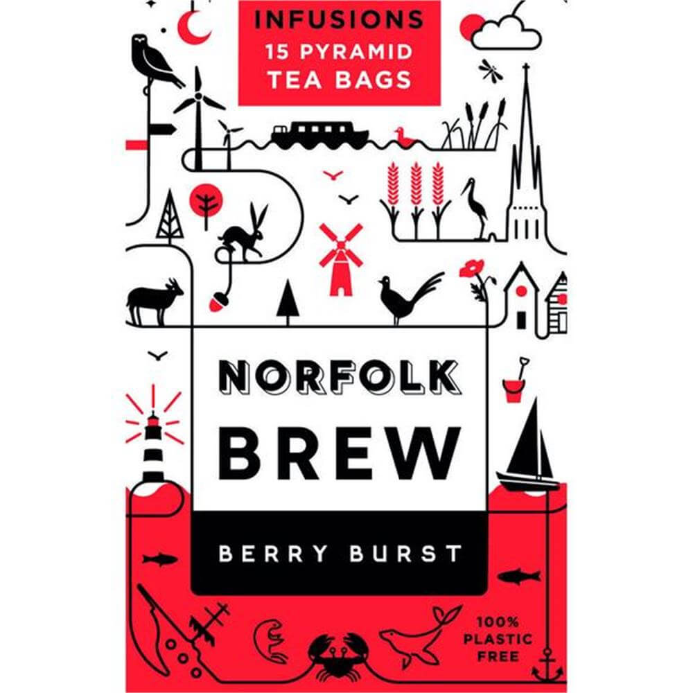 Norfolk Brew - Berry Burst 15 Tea Pyramids